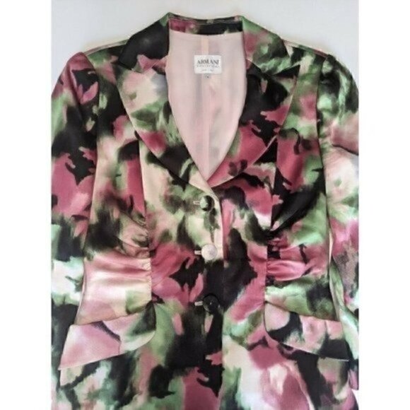 Armani Blazer Pink Green - Picture 3 of 10